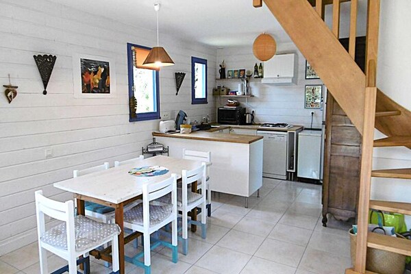 Houten vakantiehuis in Sarzeau voor 6 personen met tuin en barbecue - thumbnail 5