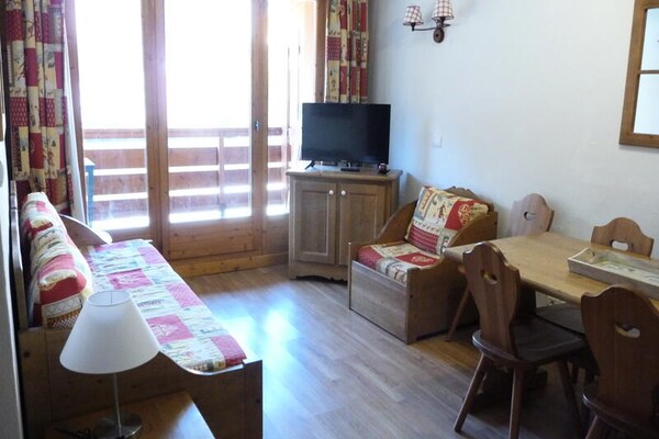 Gezellig appartement in Valloire met ski-in mogelijkheid en zwembadtoegang - thumbnail 3