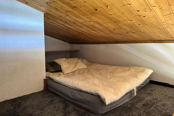 Gezellig studio-appartement in Megève met mezzanine en bergzicht - thumbnail 5