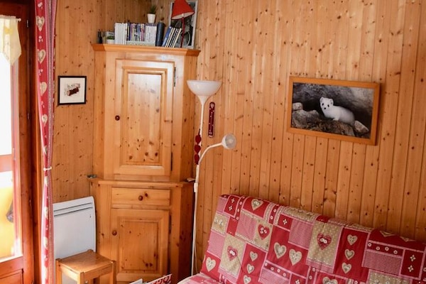 Zonnig appartement 6p in Valloire met balkon, vlakbij de piste - thumbnail 4