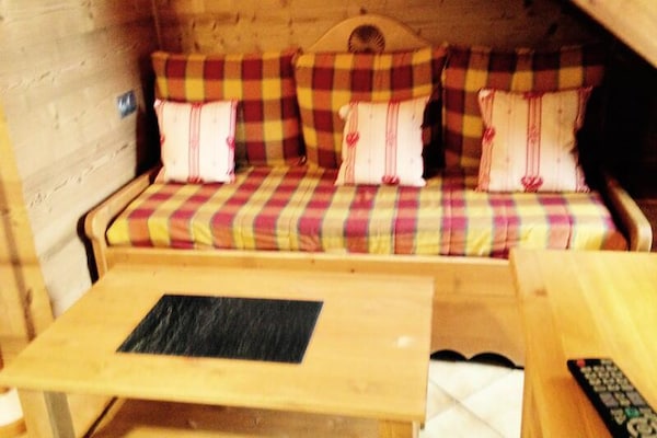 Rustiek triplex appartement in Valloire met uitzicht op de Galibier - thumbnail 4