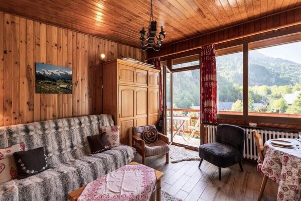 Knus appartement op 200m van de piste met zuidbalkon in Valloire - thumbnail 1