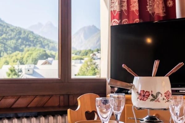 Knus appartement op 200m van de piste met zuidbalkon in Valloire - thumbnail 3