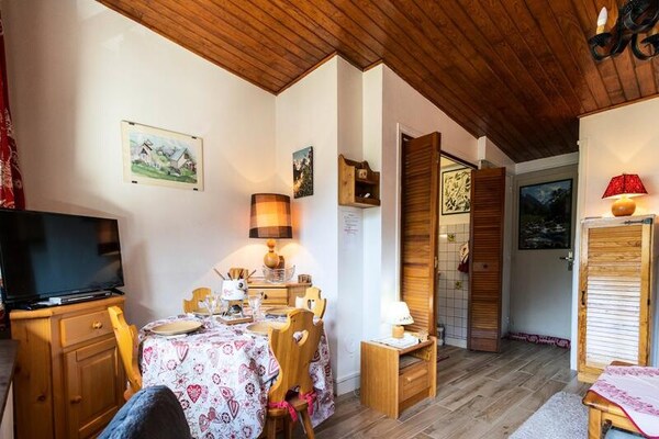 Knus appartement op 200m van de piste met zuidbalkon in Valloire - thumbnail 5