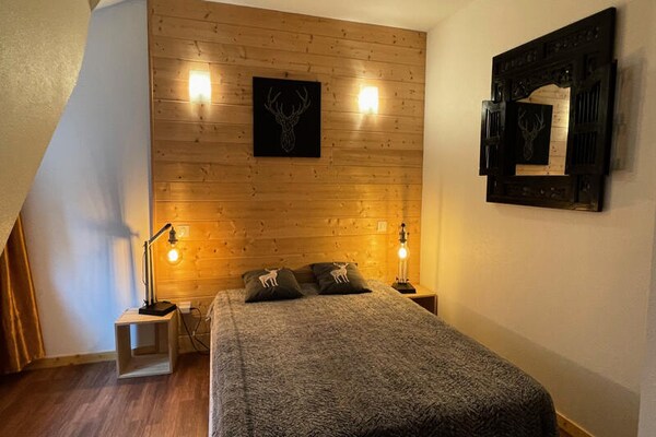 Duplex appartement Le Lioran: ski-in/ski-out voor 9 personen met panoramisch uitzicht - thumbnail 5