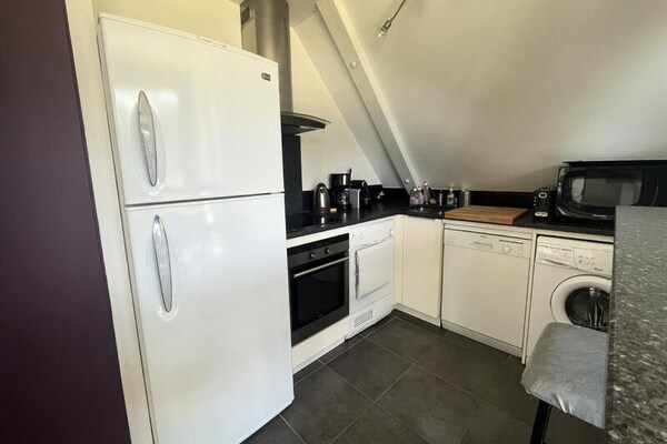 Ruim duplexappartement voor 9 personen in het hart van Le Lioran - thumbnail 3