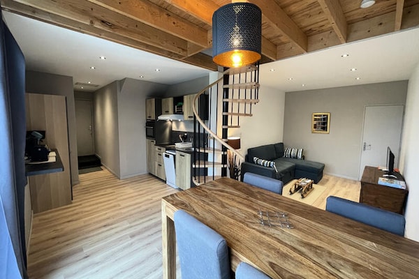 Knusse duplex in Prat-de-Bouc met privétuin, vlakbij de skilift - thumbnail 1