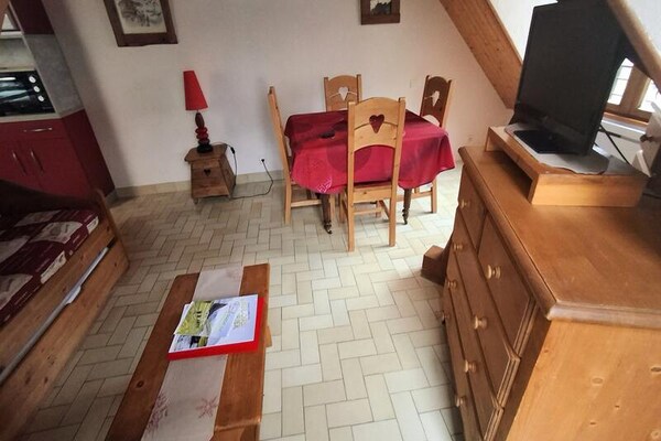 Appartement Valloire, 150m van de lift, 4 personen - thumbnail 5