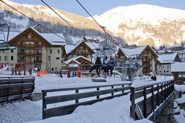 Knus appartement op 50m van de piste in Valloire - thumbnail 6