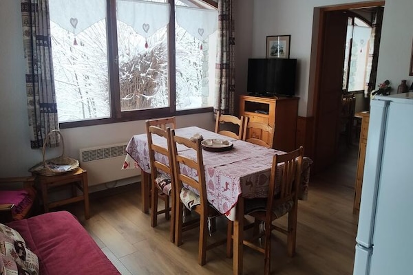 Ruim 6-persoons appartement met tuin in Valloire, vlakbij de pistes - thumbnail 3