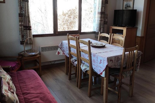 Ruim 6-persoons appartement met tuin in Valloire, vlakbij de pistes - thumbnail 4