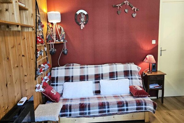 Knus appartement voor 4 in Valloire, vlakbij de skilift - thumbnail 4