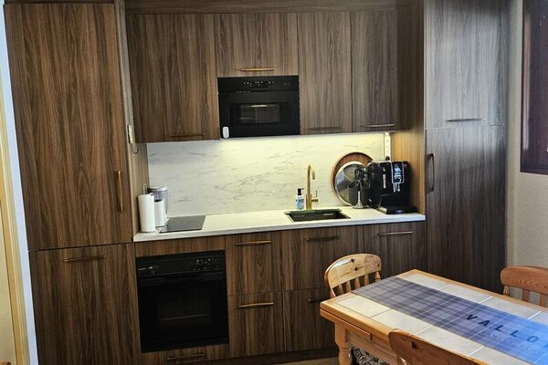 Knus appartement voor 4 in Valloire, vlakbij de skilift - thumbnail 5