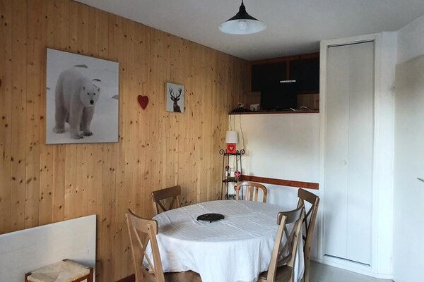 Knus appartement in Valloire, vlakbij de piste en het dorpshart - thumbnail 6