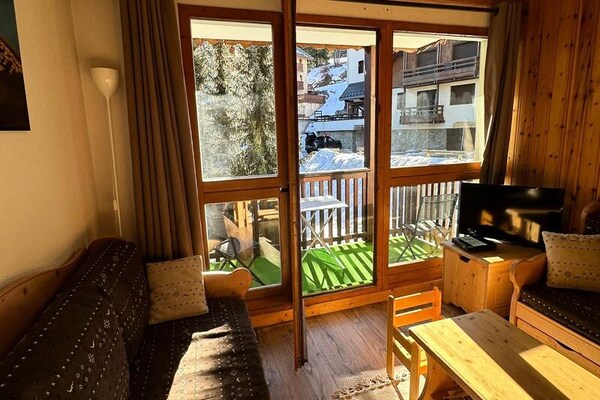 Knus duplex appartement in Valloire, 150m van de Sétaz-gondellift - thumbnail 5