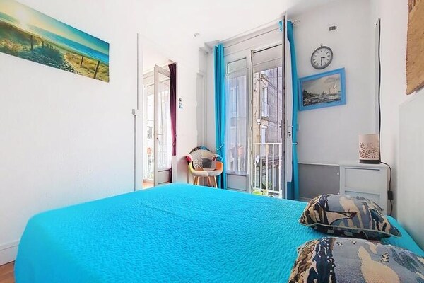 Knus appartement met balkon en havenzicht in hartje Le Tréport - thumbnail 2