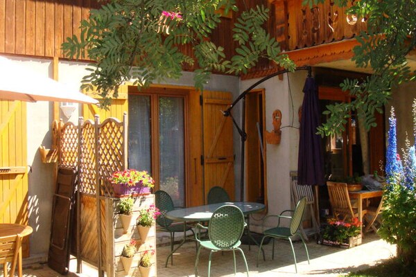 Duplex appartement op 300m van de lift in Valloire met tuin - thumbnail 3