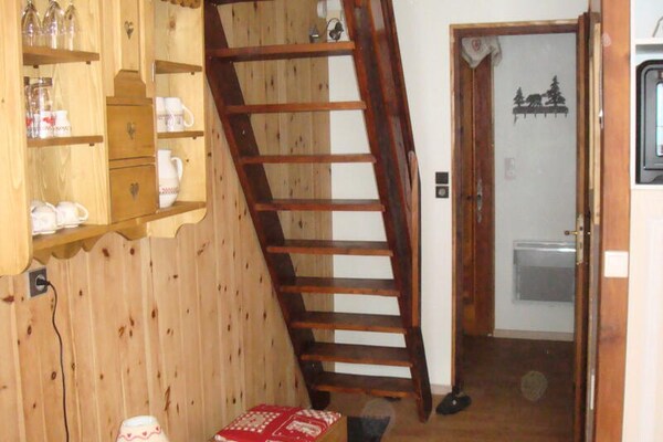 Duplex appartement op 300m van de lift in Valloire met tuin - thumbnail 6