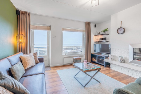 Modern 2-persoons appartement met zeezicht en balkon in De Koog - thumbnail 4
