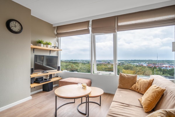 Sfeervol appartement met panoramisch uitzicht over De Koog en het Waddeneiland - thumbnail 1