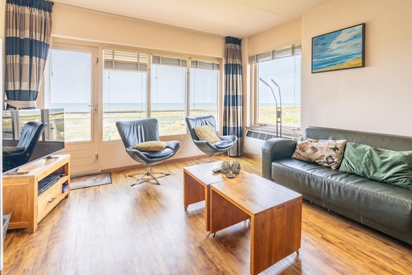 Romantisch appartement met infraroodsauna en zeezicht in De Koog - thumbnail 3