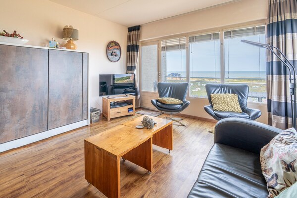 Romantisch appartement met infraroodsauna en zeezicht in De Koog - thumbnail 2