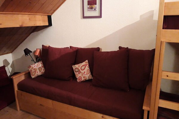 Duplexappartement 6p met balkon op zuiden in Valloire, vlakbij skilift - thumbnail 3