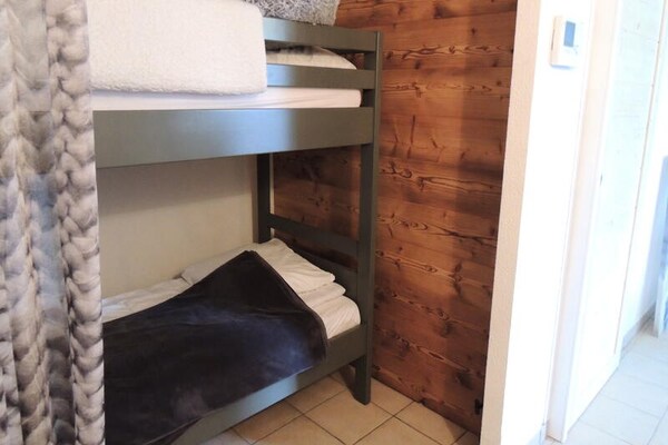 Knus appartement voor 6 in Valloire, op 130m van de gondellift - thumbnail 6