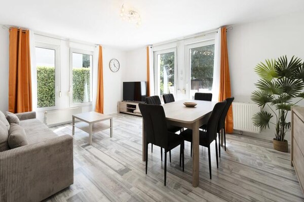 La Terrasse: Ruim appartement met tuin bij Metz, 6 personen - thumbnail 1