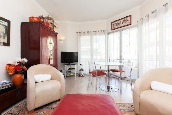 Stijlvol 3-kamerappartement in hartje Cannes, vlakbij de Croisette en het Palais - thumbnail 1