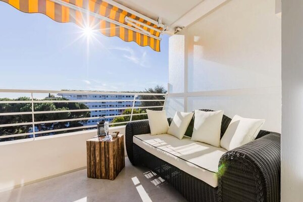 Luxe appartement 96m² met zeezicht, zwembad en tennis in Cannes - thumbnail 6