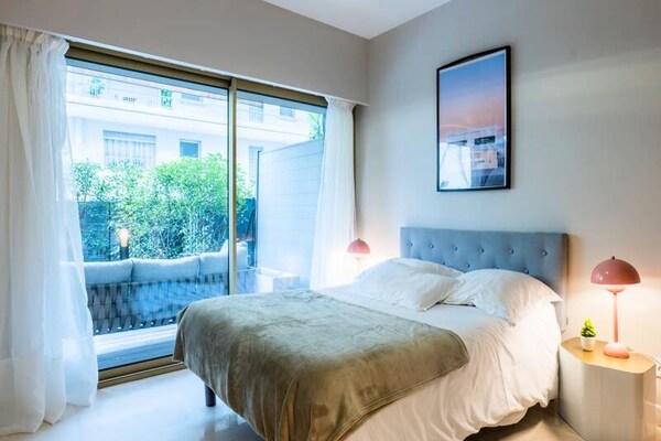 Oase aan de Croisette: 3-kamerappartement met tuin in Cannes - thumbnail 5