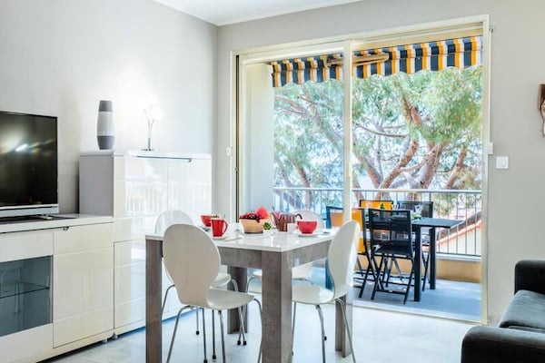 Appartement in Cannes met terras, zeezicht en privéparking - thumbnail 4