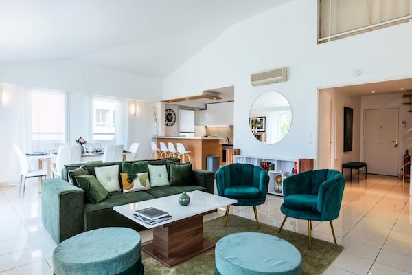 Exclusief duplex penthouse met dakterras op loopafstand van het centrum van Cannes - thumbnail 3