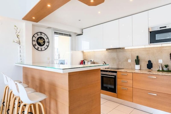Exclusief duplex penthouse met dakterras op loopafstand van het centrum van Cannes - thumbnail 4