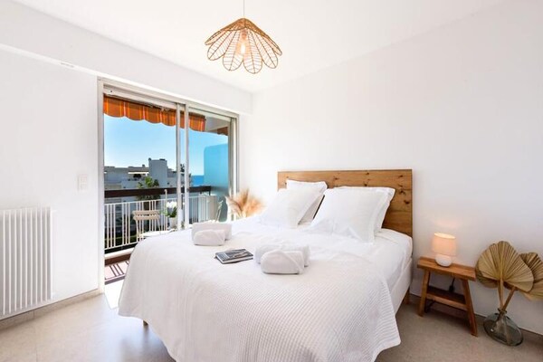 Luxe appartement met zeezicht in Golfe-Juan, strand op loopafstand - thumbnail 5