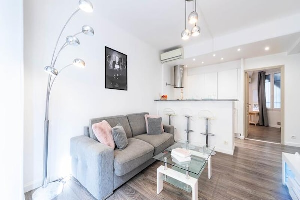 Appartement voor 4 in centrum Cannes, op 3 minuten van het strand - thumbnail 6