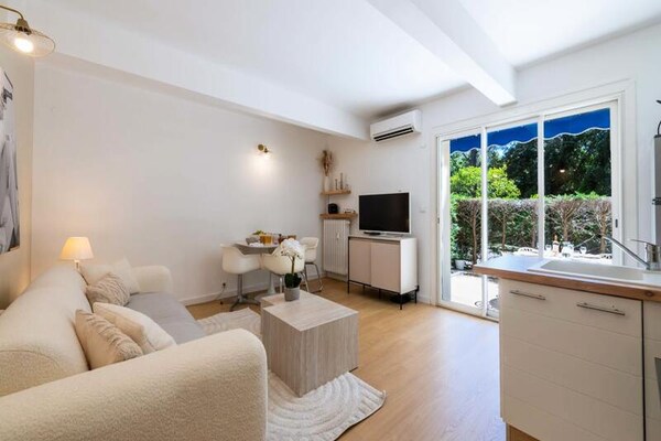 Résidence 2p Rez-de-jardin Au Calme – Appartement met tuin in Cannes - thumbnail 2