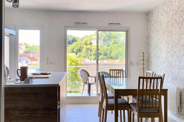 Licht appartement op 5 minuten van strand en centrum Arcachon - thumbnail 2