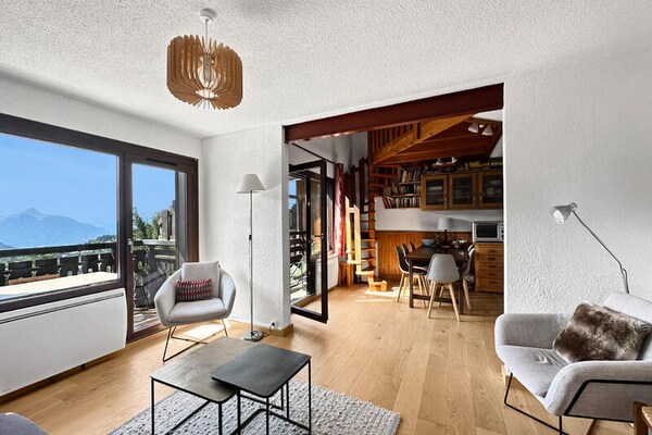 Appartement 80m² aan de piste in Les Carroz – 6 personen, 3 slaapkamers - thumbnail 2