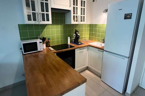 Luxe appartement op de begane grond, 30 m² terras, zwembad, vlakbij strand - thumbnail 5