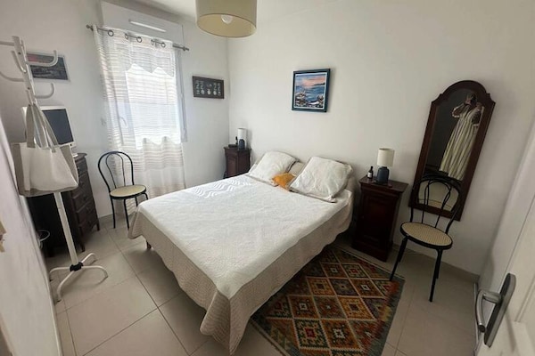 Luxe appartement op de begane grond, 30 m² terras, zwembad, vlakbij strand - thumbnail 6