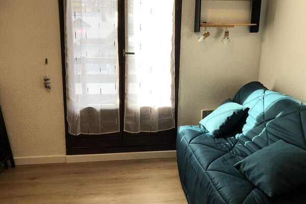 Knus appartement op loopafstand van de pistes in Risoul met balkon - thumbnail 4