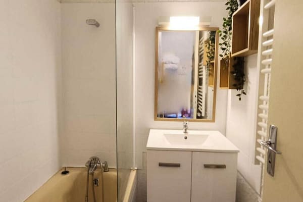 Knus appartement op 100m van de piste in Risoul met balkon en boszicht - thumbnail 6