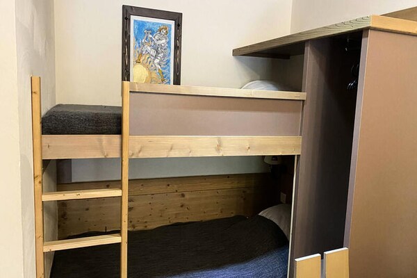 Knus appartement op 100m van de piste met panoramisch bergzicht in Risoul 1850 - thumbnail 6