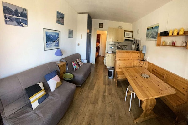 Knus appartement op de piste in Risoul voor 5 personen - thumbnail 2
