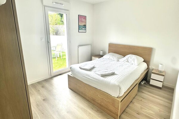 Licht appartement met tuin op loopafstand van haven La Rochelle - thumbnail 4