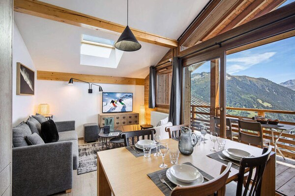 Résidence L'Altarena: Modern appartement met panoramisch uitzicht op Mont Blanc - thumbnail 1