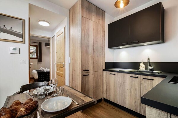 Appartement met Mont Blanc uitzicht in Hauteluce, vlakbij de skipistes - thumbnail 3