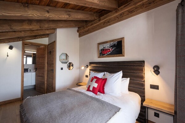 Luxe chaletappartement met sauna, jacuzzi en ski-in/ski-out in Les Saisies - thumbnail 6